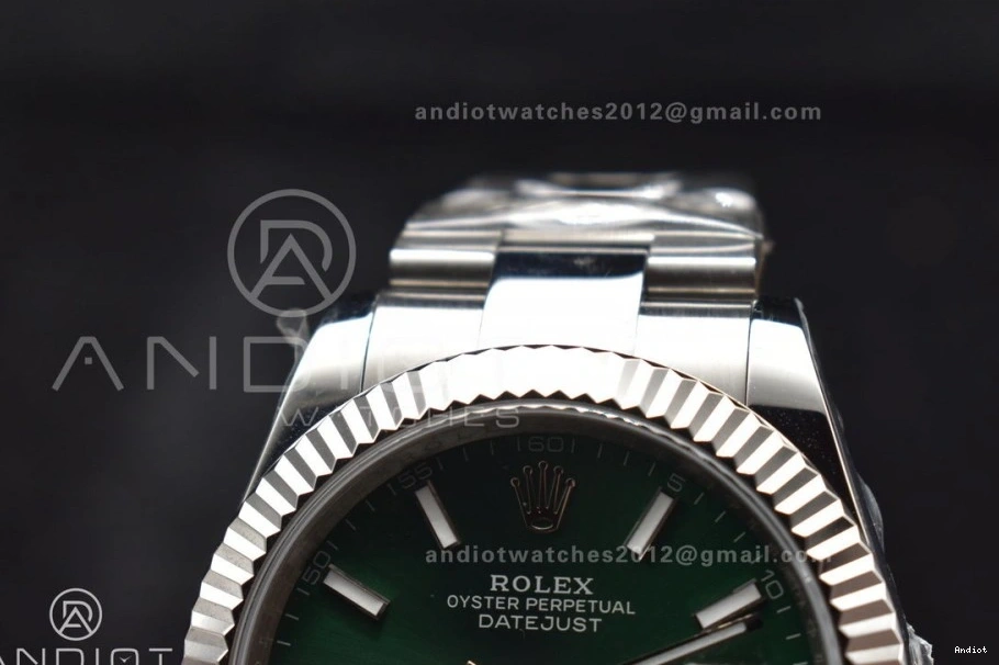Steel 904L 41 Sundust SA3235 Dial Best Green Bracelet on Edition 126334 DIWF DateJust 1:1 Oyster 1120